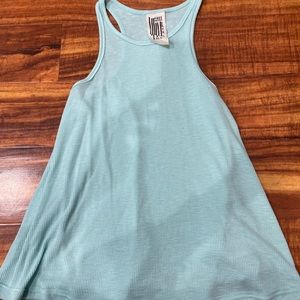 Free people light blue tank